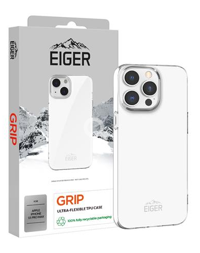 Eiger Grip coque TPU iPhone 15 Pro Max