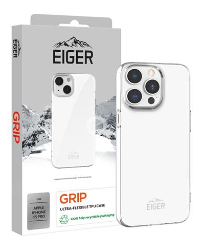 Eiger Grip coque TPU iPhone 15 Pro 