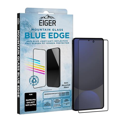 Eiger Mountain Glass Blue Edge S25 Ultra